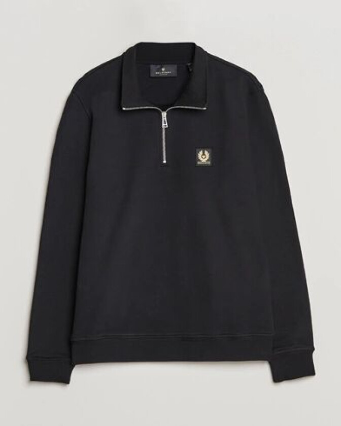 Signature Half Zip Sweatshirt Black