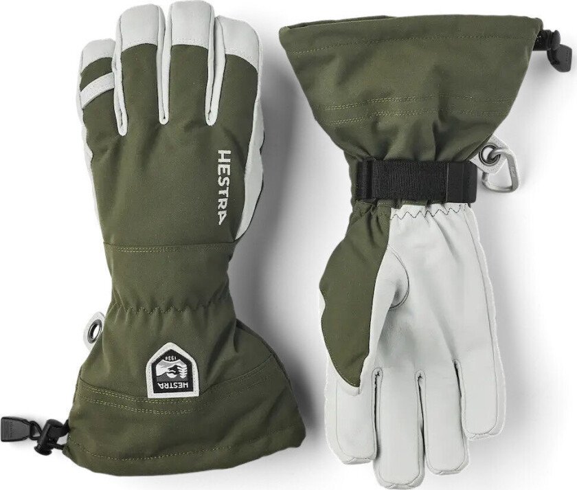Army Leather Heli Ski Olive 6