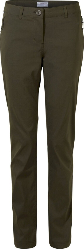 Women's Kiwi Pro II Trousers Mid Khaki 44, Mid Khaki