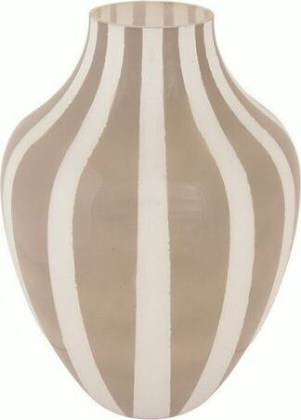 Vase Stripete Home H: 25 Cm, Ø: 18