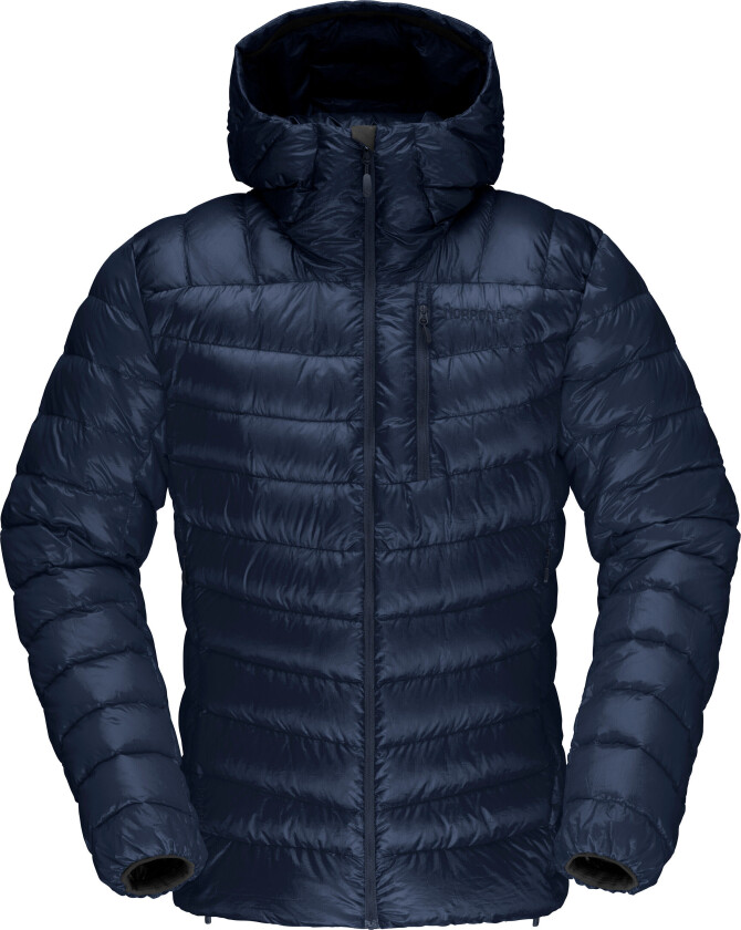 Men's Lyngen Down850 Hood L, Indigo Night