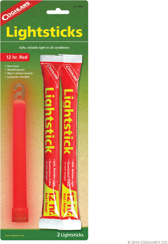 Lightsticks 2-pack OneSize, Green