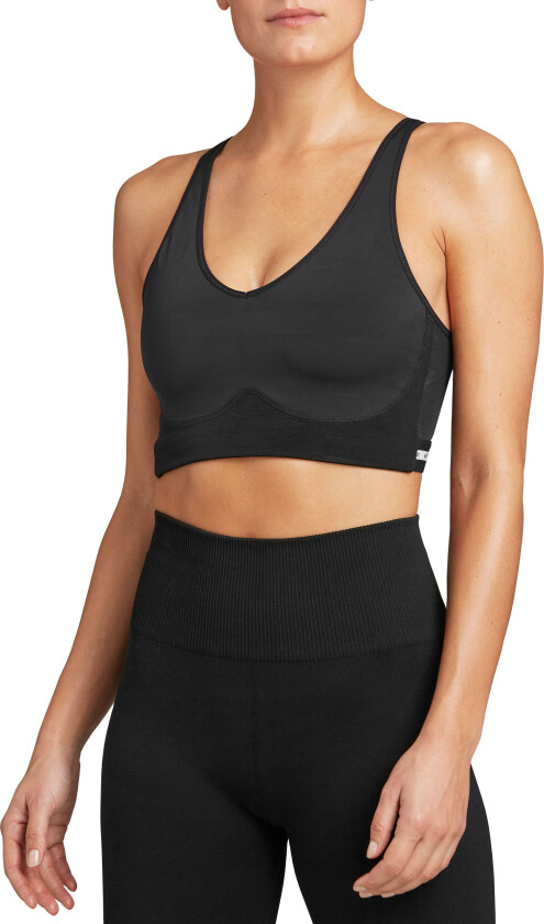 Women's Performance Mid V Support XS, Black Beauty