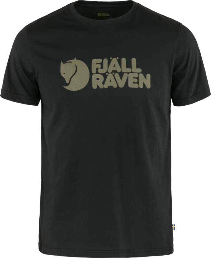 FJÄLLRÄVEN LOGO T-SHIRT M  BLACK