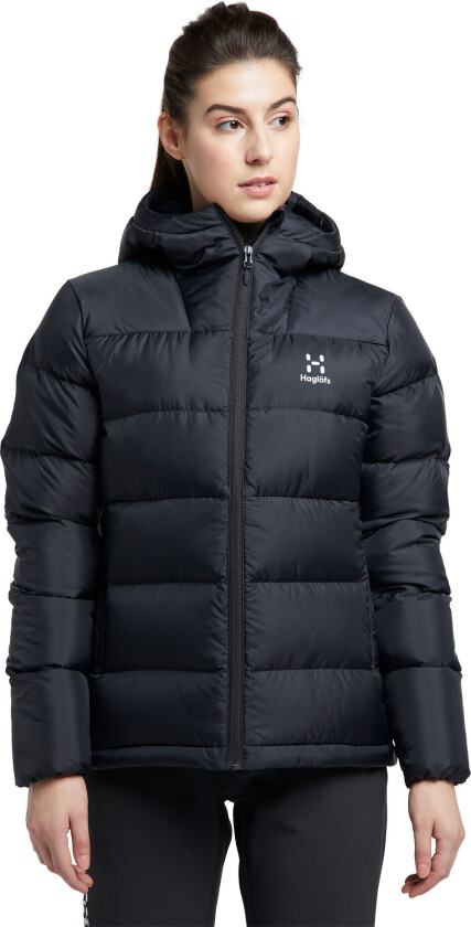 Bield Down Hood Women True Black L