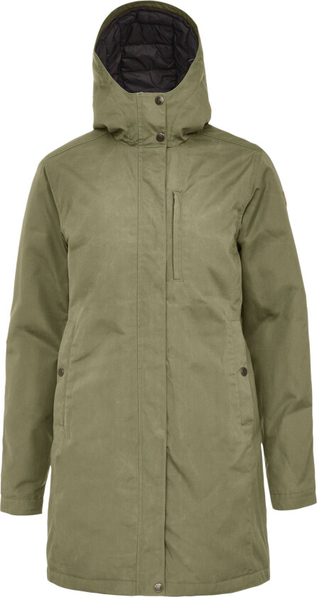 Women's Kiruna Padded Parka M, Green
