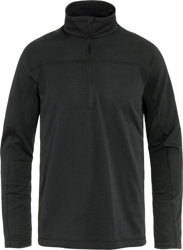 Men's Abisko Lite Fleece Half Zip S, Black