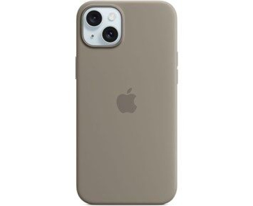 iPhone 15 Plus Silicone Case with MagSafe - Clay