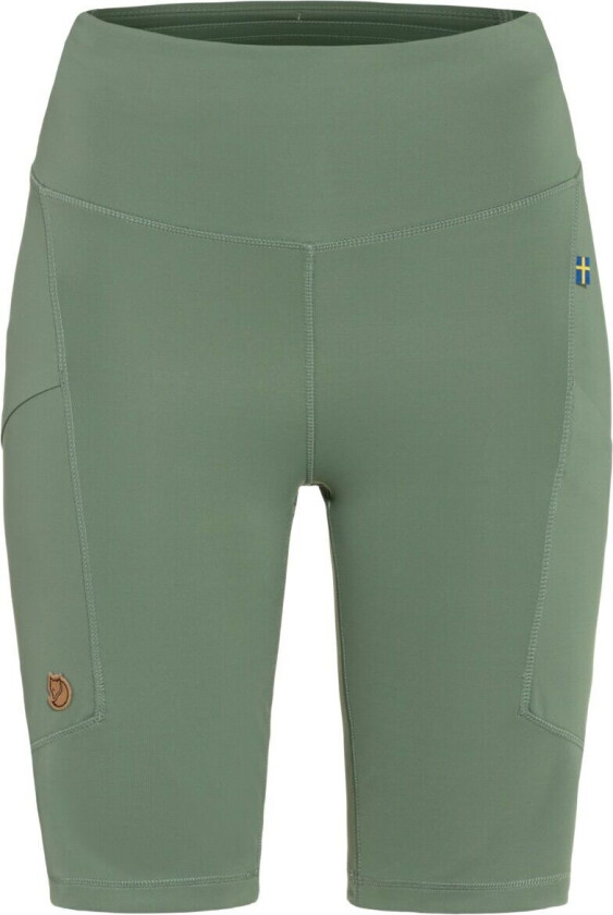 ABISKO SHORT TIGHTS W PATINA GREEN