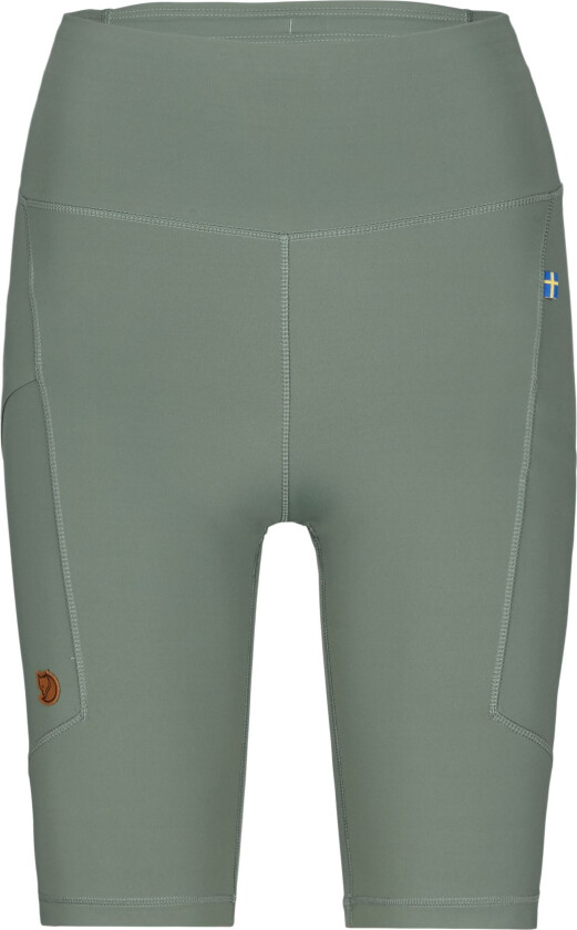 ABISKO SHORT TIGHTS W PATINA GREEN