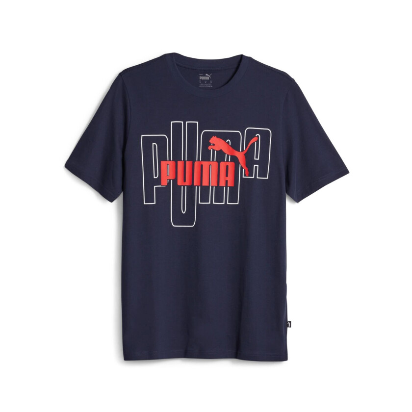 Graphics No. 1 Logo Tee, t-skjorte, herre PUMA Navy