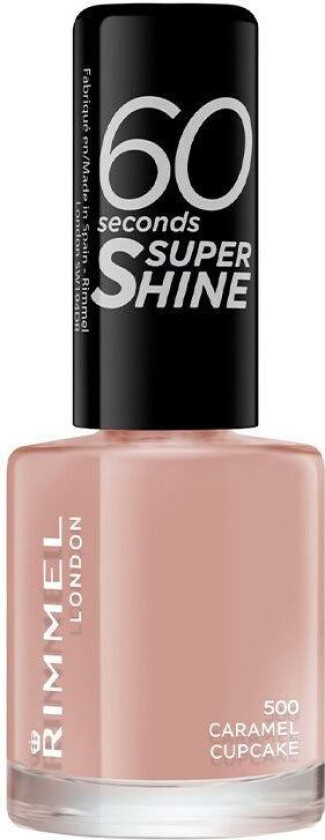 60 Seconds Super Shine Nail Polish #500 Caramel Cup