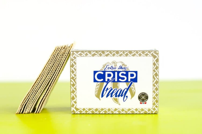 Erterflatbrød Crisp 210g