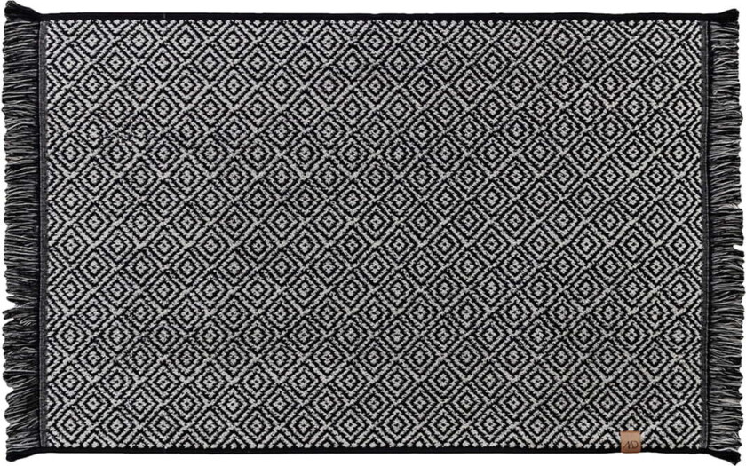 Bilde av Morocco baderomsmatte 50 x 80 cm Black-white