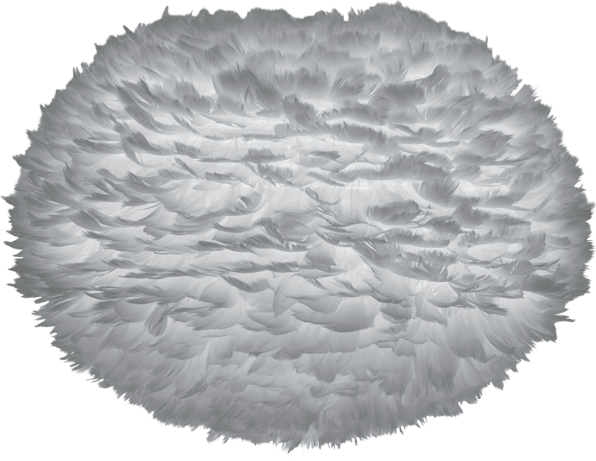 Eos lampe lysgrå Large Ø 65 cm