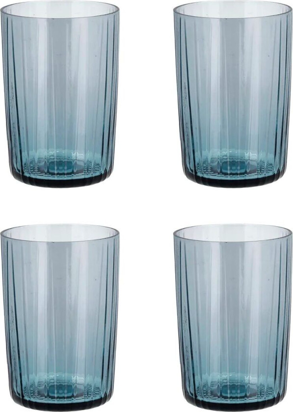 Kusintha vannglass 28 cl 4-pakning Blå
