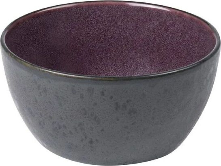 skål Ø 12 cm svart Svart-lilla