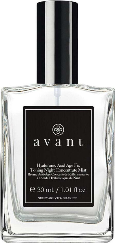 Hyaluronic Acid Age Fix Toning Night Concentrate Mist, 30 ml Ansiktsserum