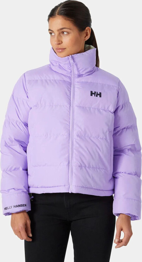 Yu 23 Vendbar Boblejakke Dame Lilla XL BlåXL