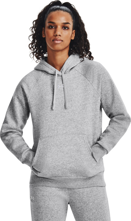 Bilde av Rival Fleece Hoodie, hettegenser dame Mod Gray Light Heath