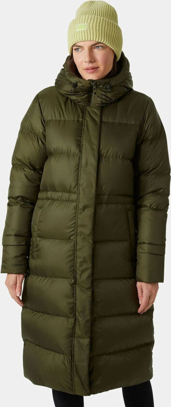 Essence Lang Dunkåpe Dame Grønn Xs GrønnXS