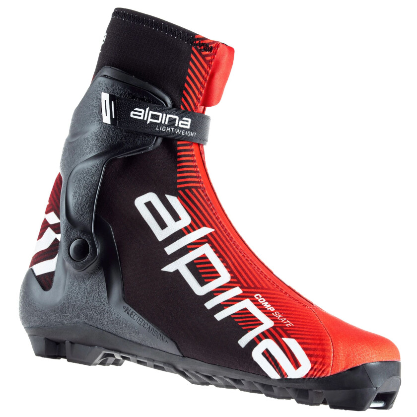 XC Boots Skisko COMP Skate 23/24, unisex skøytestøvel red/black/white