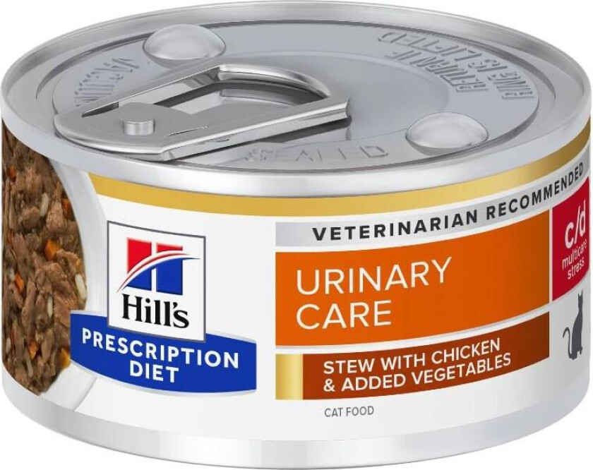 Hill’s Perscription Diet Feline c/d Multicare Stress Urinary Care Stew Chicken & Vegetables 82 g