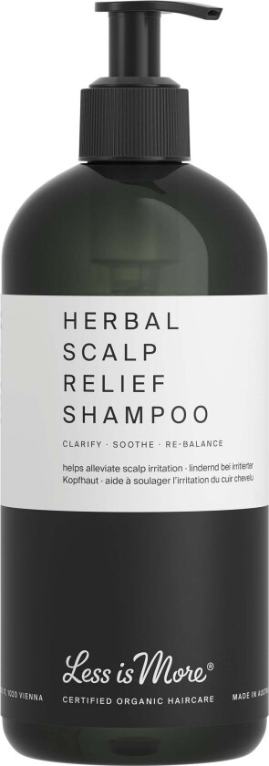 Less Is More Organic Herbal Scalp Relieve Shampoo Eco Size 500 ml