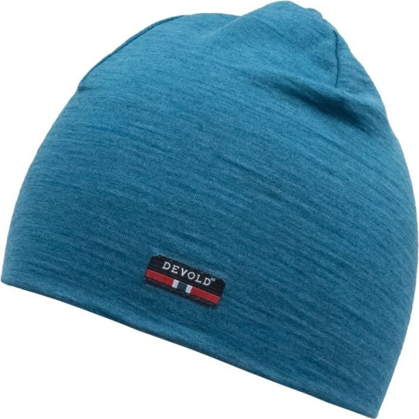 Breeze Merino 150 Beanie Blue Melange 58