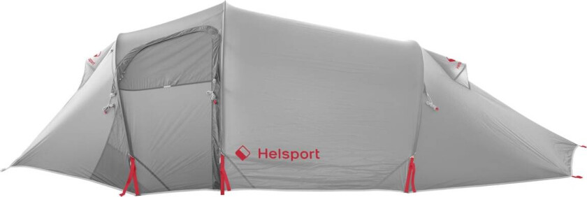 Explorer Lofoten Pro 3 Tent Stone Grey / Ruby Red OneSize