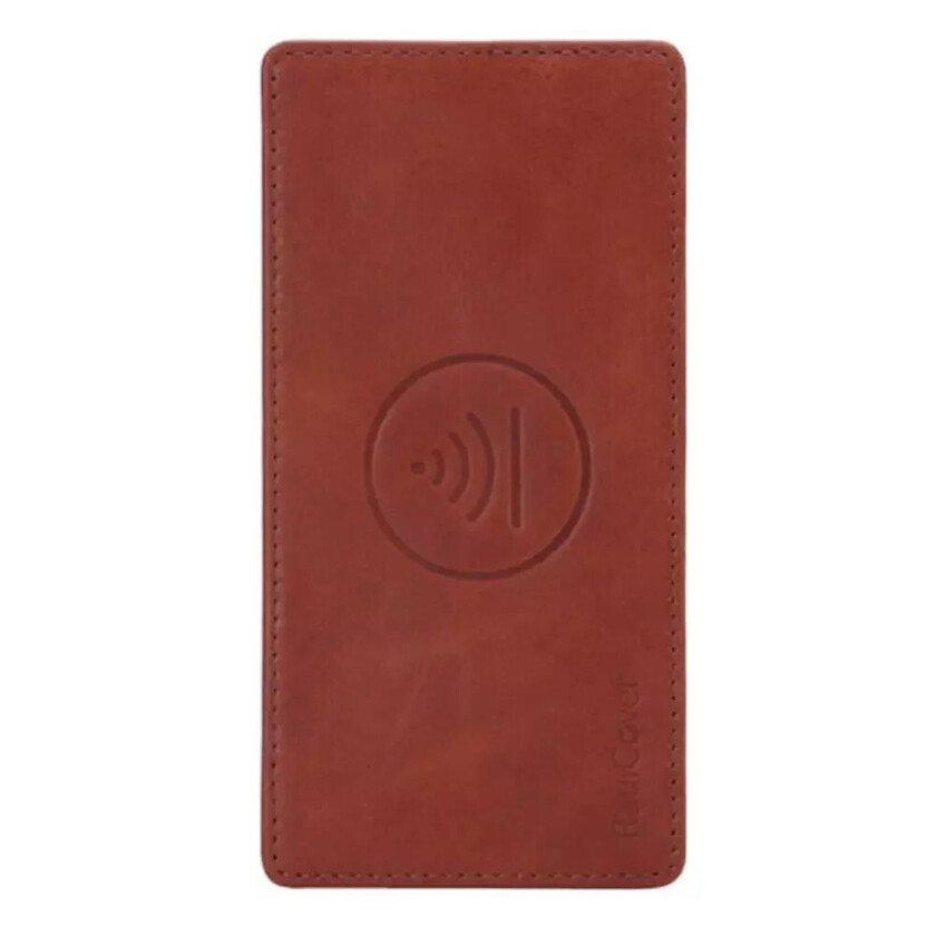 Universal 6,4" Pocket Guard Strålevern Skinn - Brun