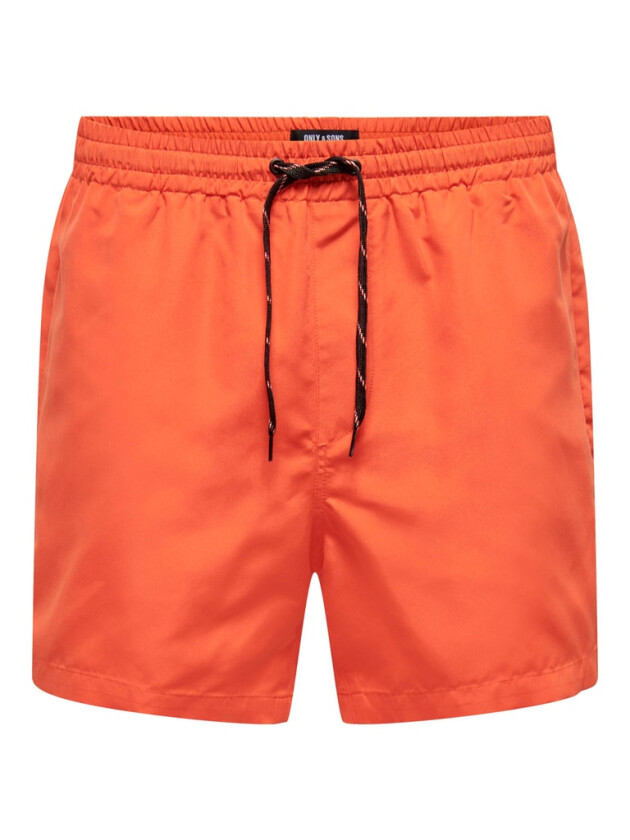 Ted Badeshorts 1832 - Flame - S