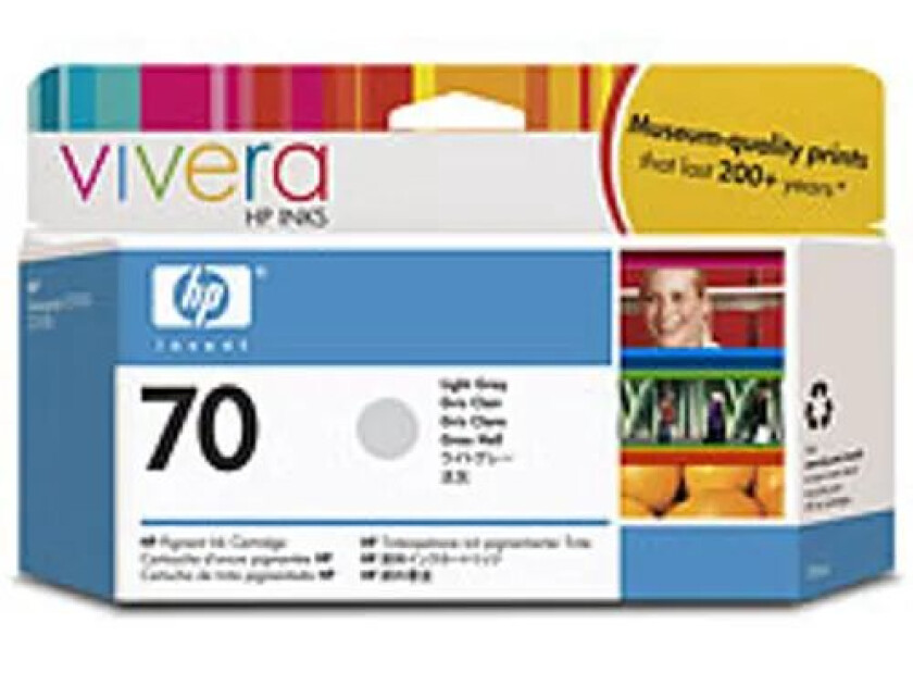 Hp Blekk Ljus Grå No.70 - Dj Z2100