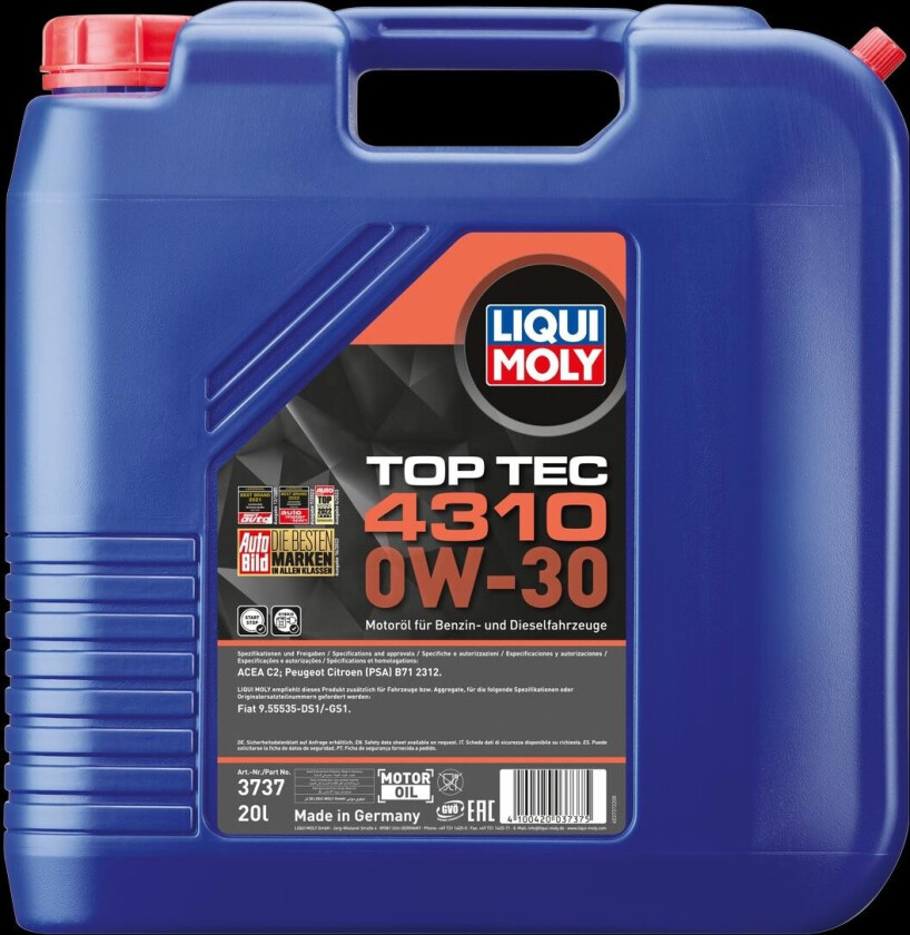 Bilde av 3737 Motorolje