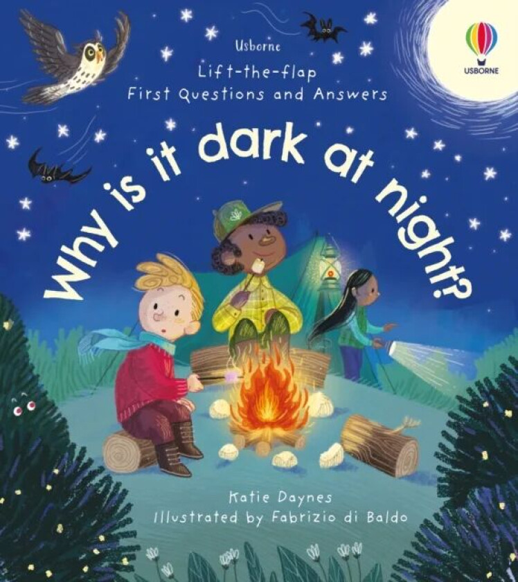 First Questions & Answers: Why is it dark at night? av Katie Daynes