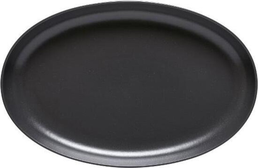 Casa Pacifica Serveringsfat Oval 41 x 26 Cm Frø Grå