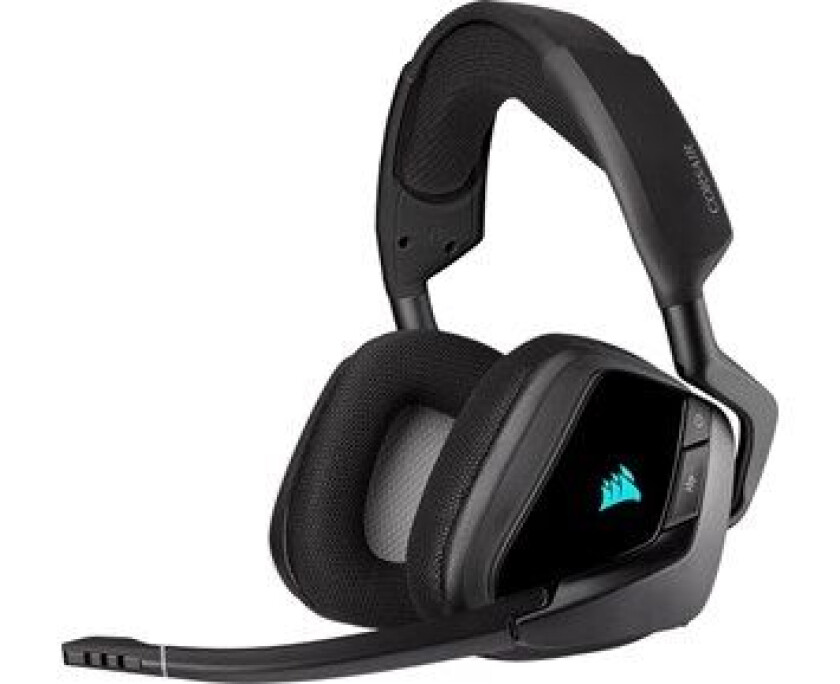 Corsair Void Rgb Elite Trådløst Premium Gaming Headset 7.1 Carbon