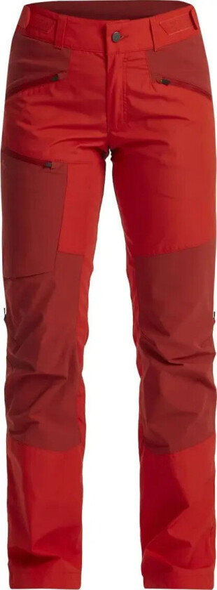 Women's Makke Light Pant 44, Lively Red/Mellow Red