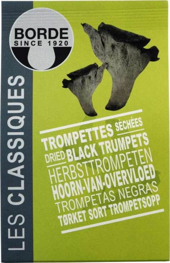 Borde Sort Trompetsopp 20g