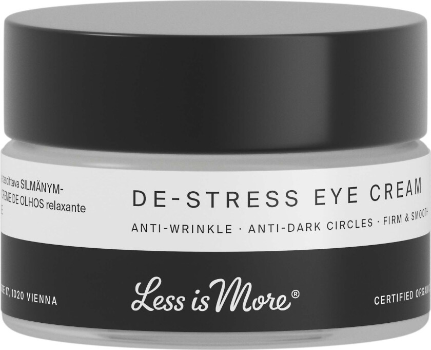 Less Is More Organic De-Stress Eye Cream 15 ml