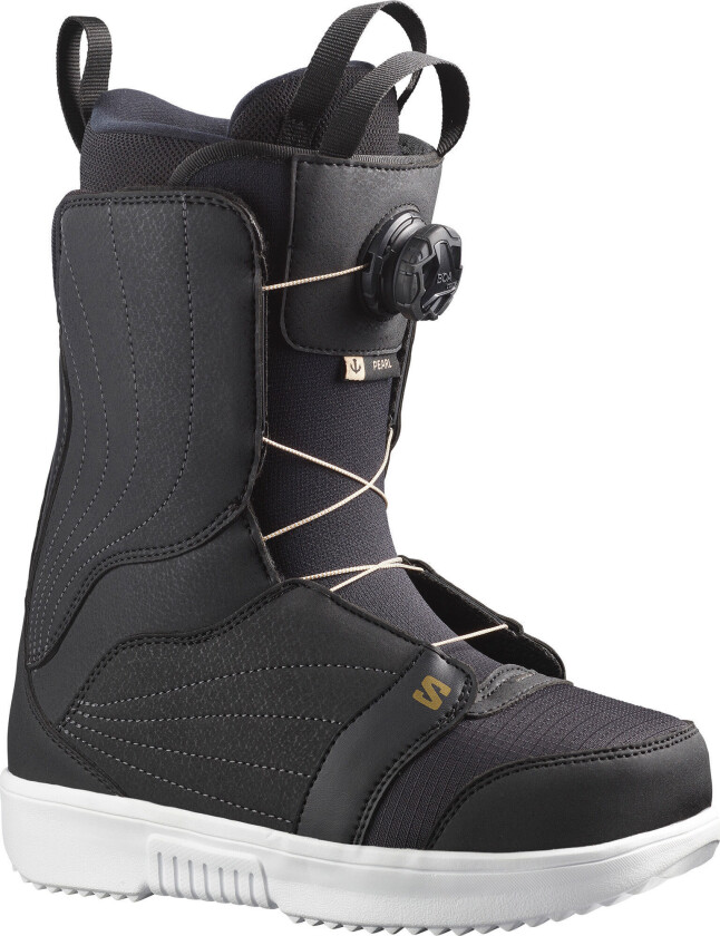 Women's Pearl BOA 24, Black/White/Gold