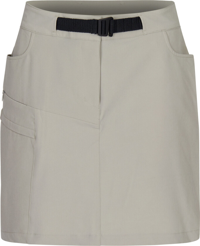 Hunnebo Hiking Skort Wmn Willow Gray 44
