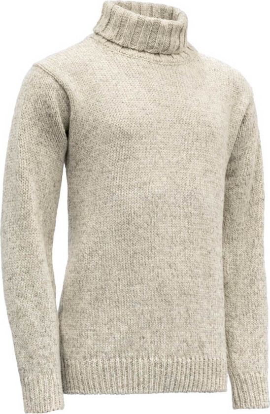 Nansen Sweater High Neck Grey Melange L