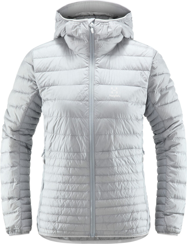 Micro Nordic Down Hood Women-C01 XS, Concrete