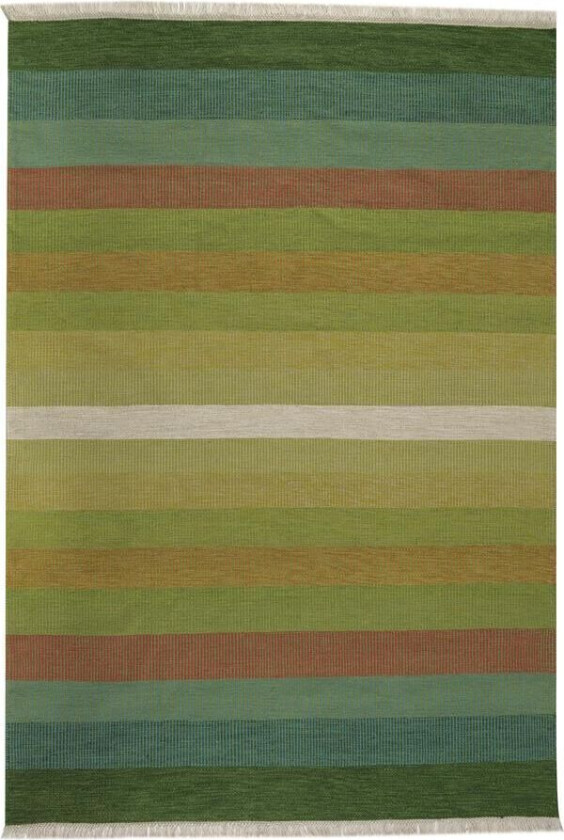 Tofta wave gulvteppe 80x250 cm grønn