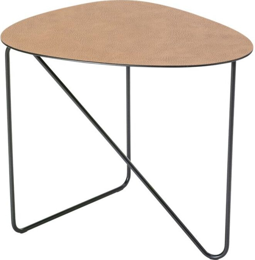 Lind DNA Curve sofabord skinn nature, hippo, M