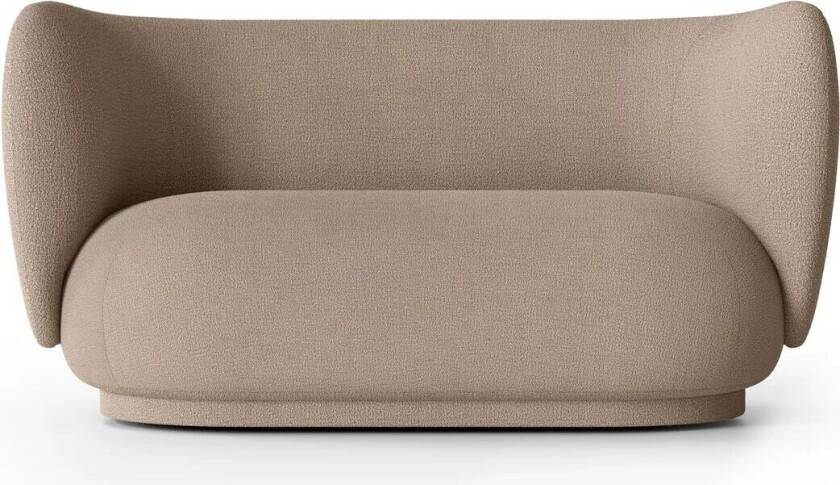 Rico sofa bouclé 2-seter Bouclé sand