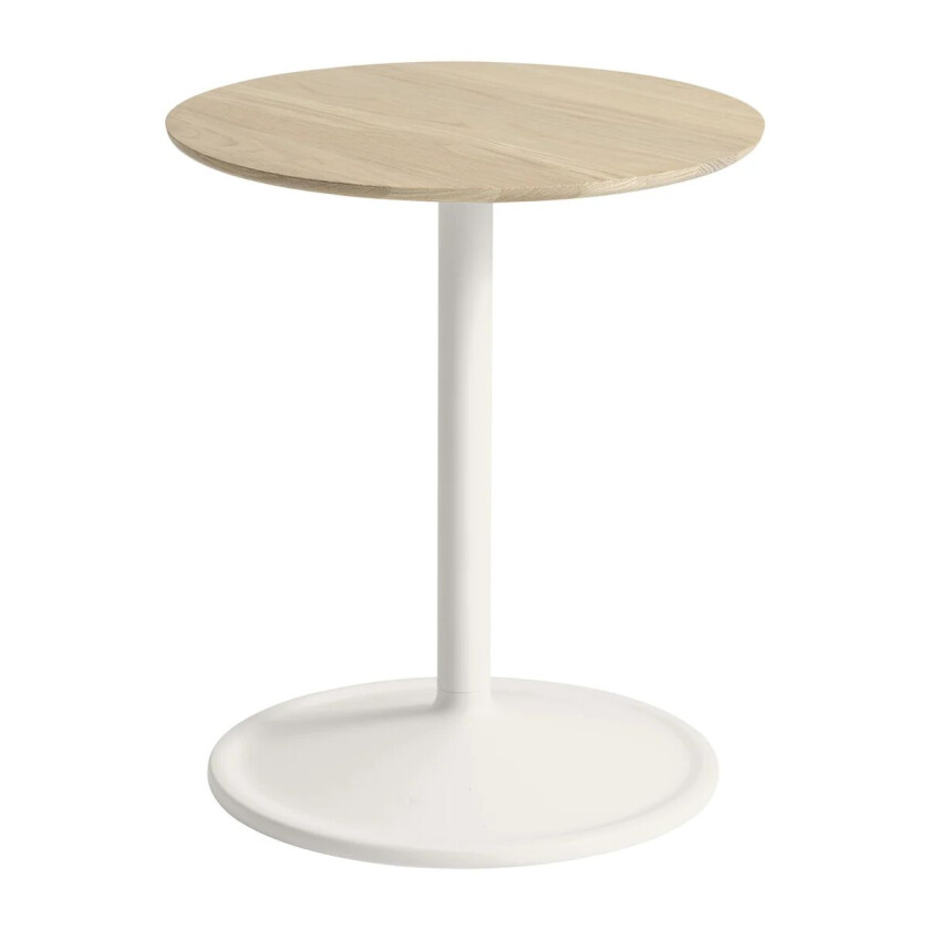 Soft sidebord 48 cm Solid oak-off white