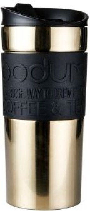 Bodum Travel mug reisekopp 35 cl Gull metal