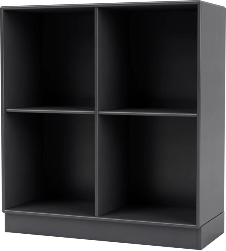 SHOW hylle 69,6 x 69,6 cm, sokkel 7 cm 36 Coal